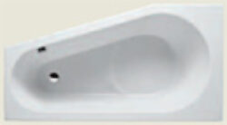 RIHO delta 160x80cm, pravá, bílá005 I.j. - rohová vana 160x80 cm, pravá, akrylátová, bílá