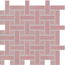 dolcevita 30/30 I.j.růžová pletenec GDMAK001  (2,3x2,3/2,3x7,3) - ;mozaika-pletenec k dlab rov, SET, PEI 2, rozmr 30x30 (2,3x2,3/2,3x7,3,1), balen = 0,36m2 = 4ks